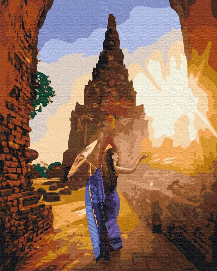 Картина за номерами Brushme Екзотичний схід 48x60 см (BS52500L)