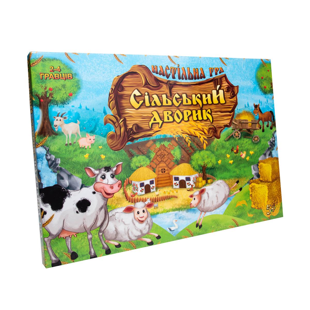 Настільна гра Strateg Сільський дворик 37x25,5x2 см (MTT-94740)