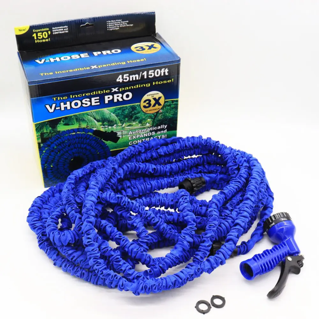 Шланг садовий для поливу 45 м з розпилювачем