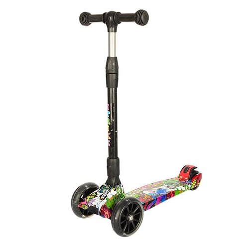 Самокат детский Scooter Smart Itrike Green Draft (2T1070)