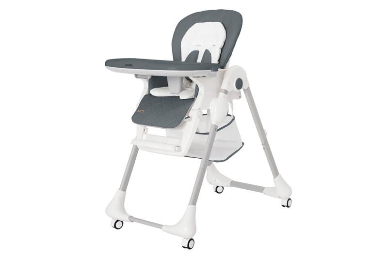 Стільчик для годування складаний Carrello Toffee CRL-9502/3 Space Grey Сірий (2723797757)