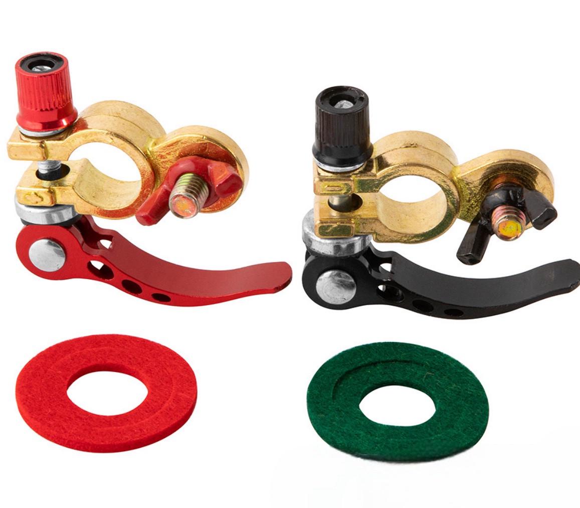 Клеми акумуляторні Bingcheng BC118 17-19 мм з чистої міді з швидкозажимним ключем (2623775176) - фото 5