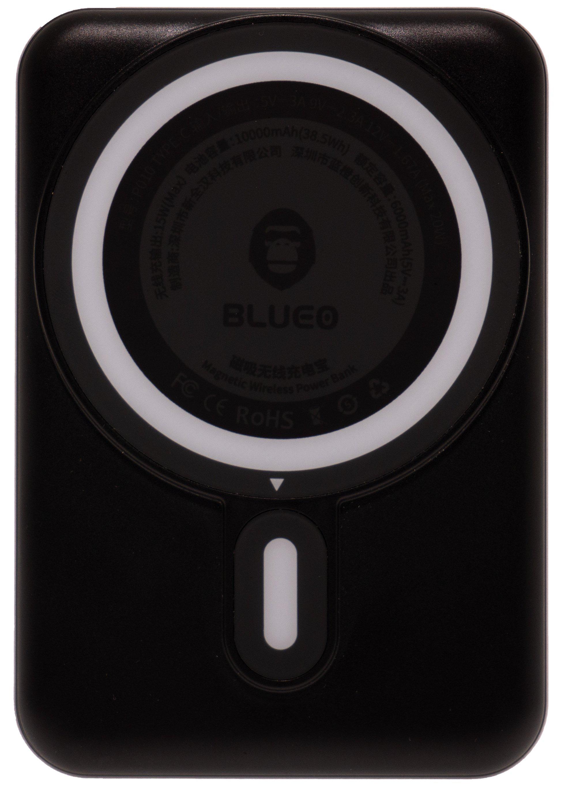 Повербанк УМБ Blueo MagSafe Battery Pack 10000 mAh Black