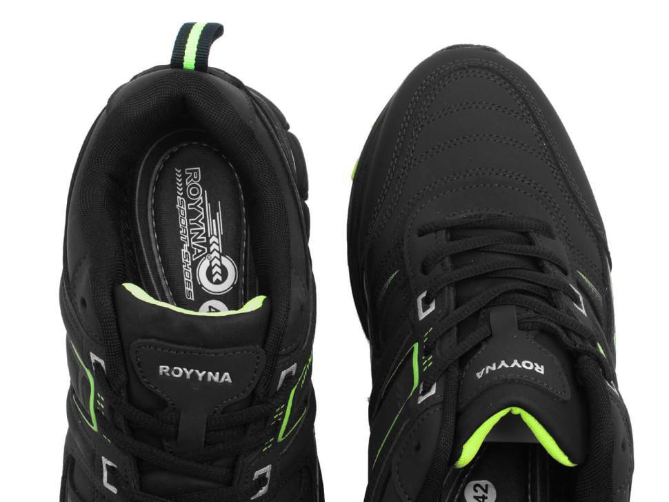 Кросівки Royyna 7243058 р. 45 Чорний (23017) - фото 4