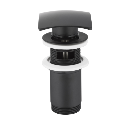 Клапан донный KFA Armatura 1 1/4" для раковины Черный (660-454-81)