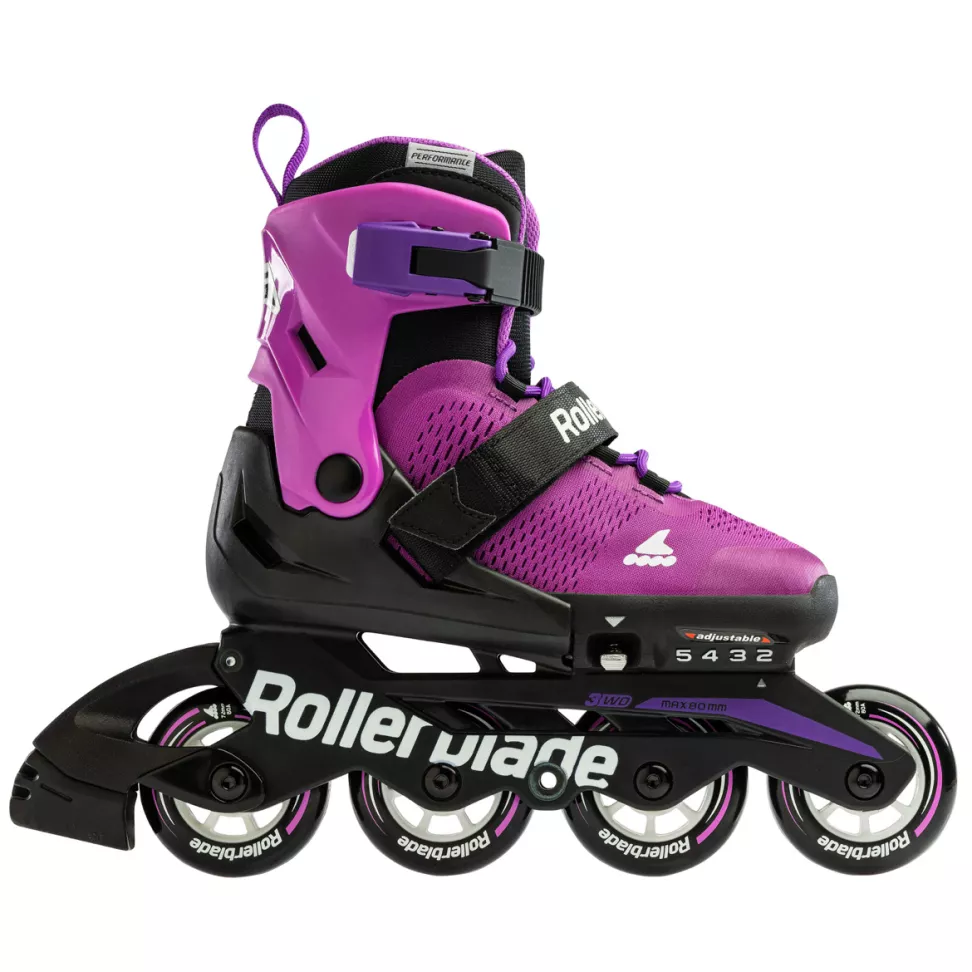 Ролики дитячі Rollerblade Microblade G р. 28-32 Purple/Black