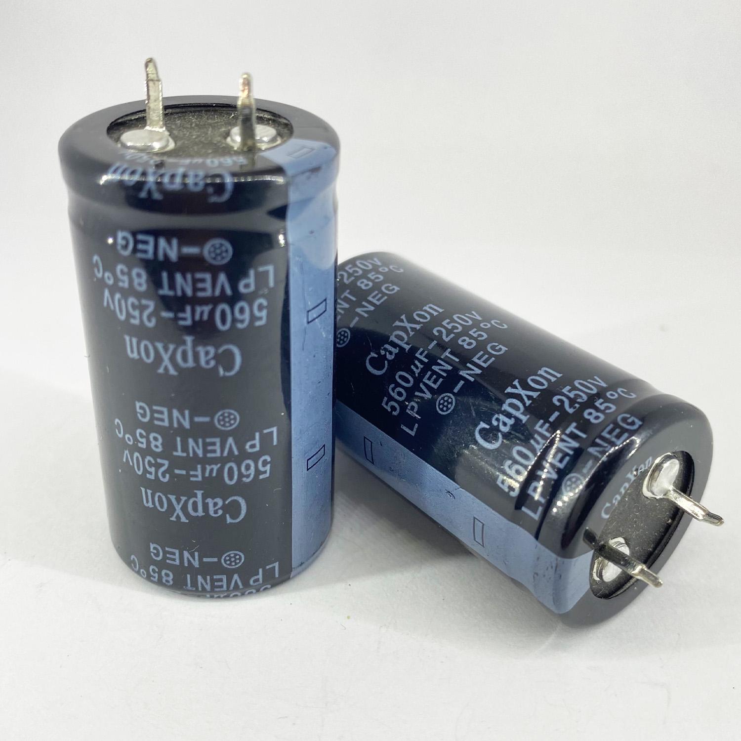 Електролітичні конденсатори CapXon 560 мкф 250V 25x46 мм 85 °C (5448)