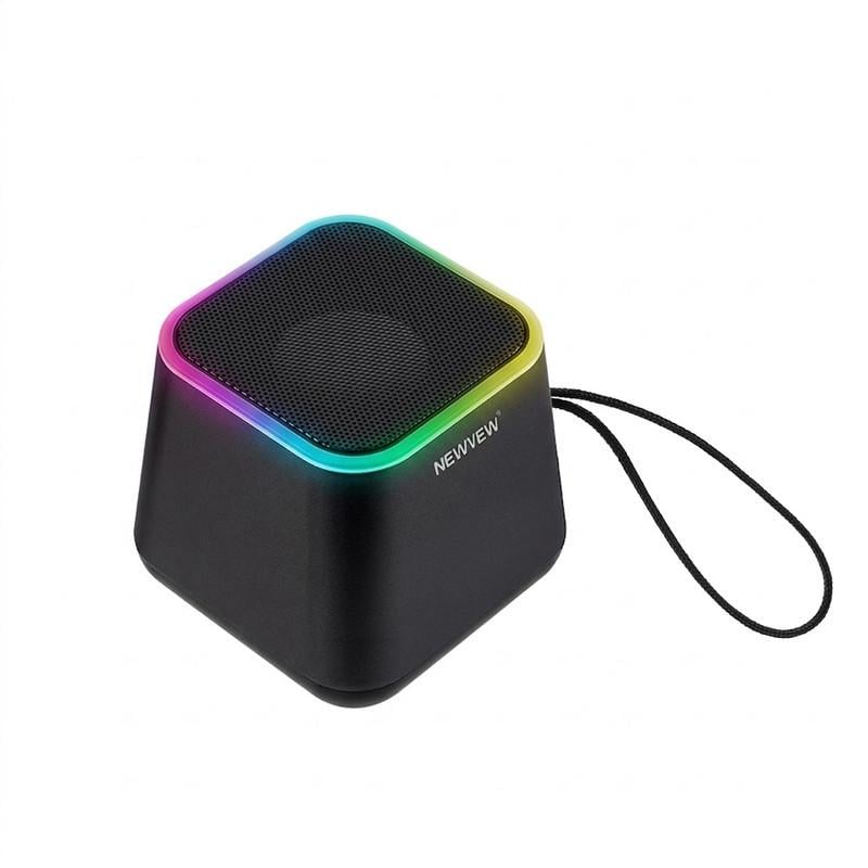 Портативная колонка NEWVEW NV-9203 RGB/BT/USB/TF/FM Black (33694977)