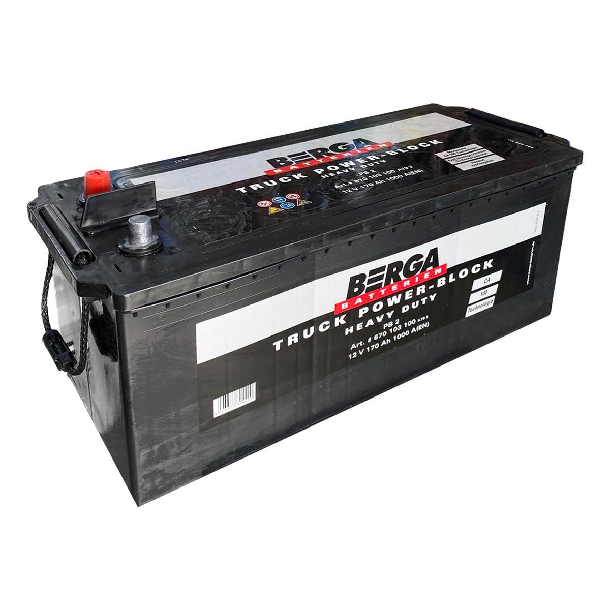 Аккумулятор автомобильный Berga Truck Power Block EN 655013090 6СТ-155Ah 900А (55541)