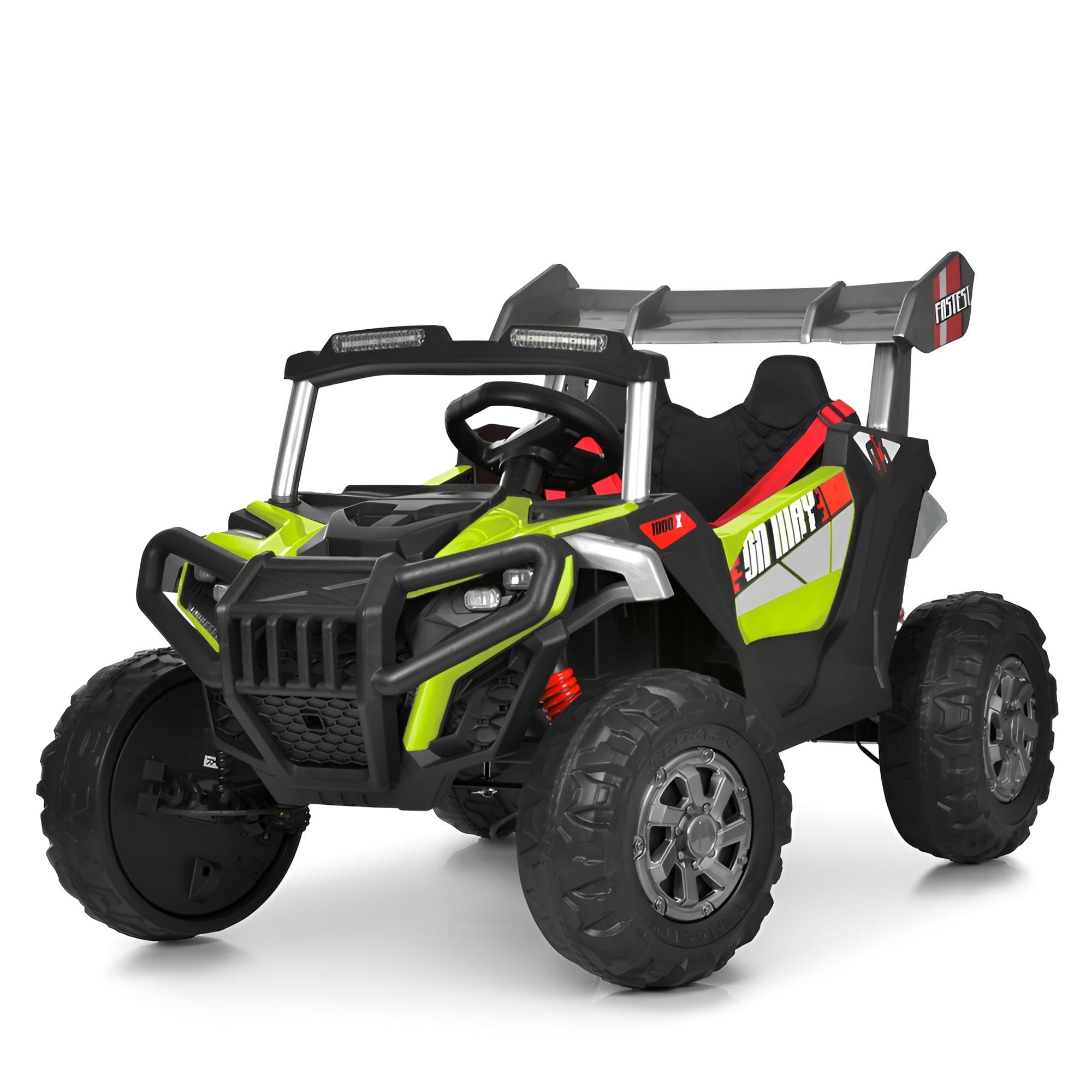 Дитячий електромобіль баггі Bambi Racer з пультом керування Зелений (M 6347EBLRS-5)