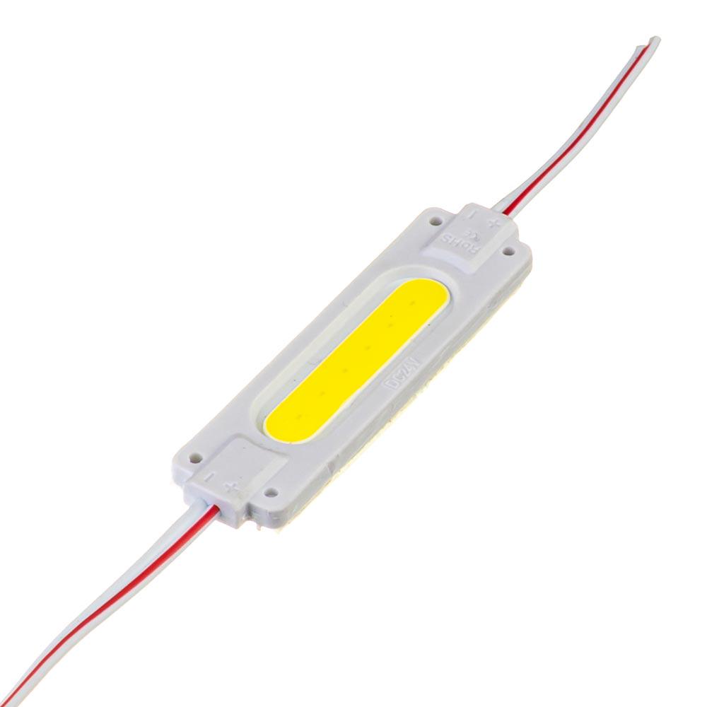 Модуль cветодиодный COB 1led 24 V 2 W IP65 Белый