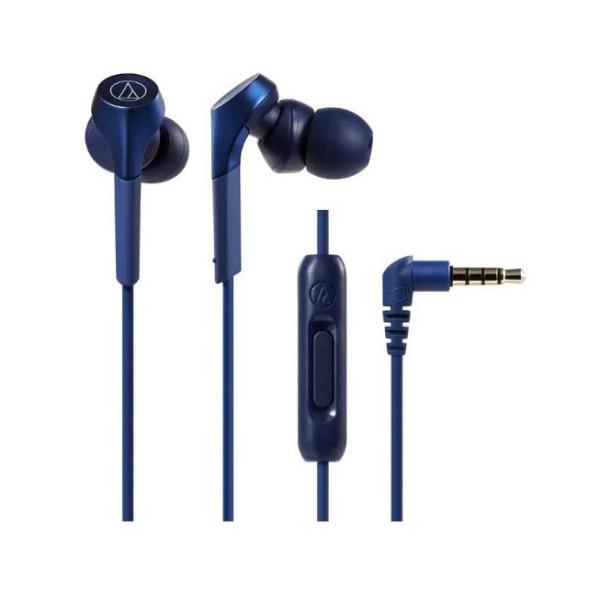 Наушники с микрофоном Audio-Technica ATH-CKS550XIS Blue