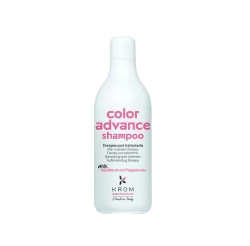 Шампунь KROM Color Advance підтримує колір з полігліцеридами рослинного походження 1000 мл