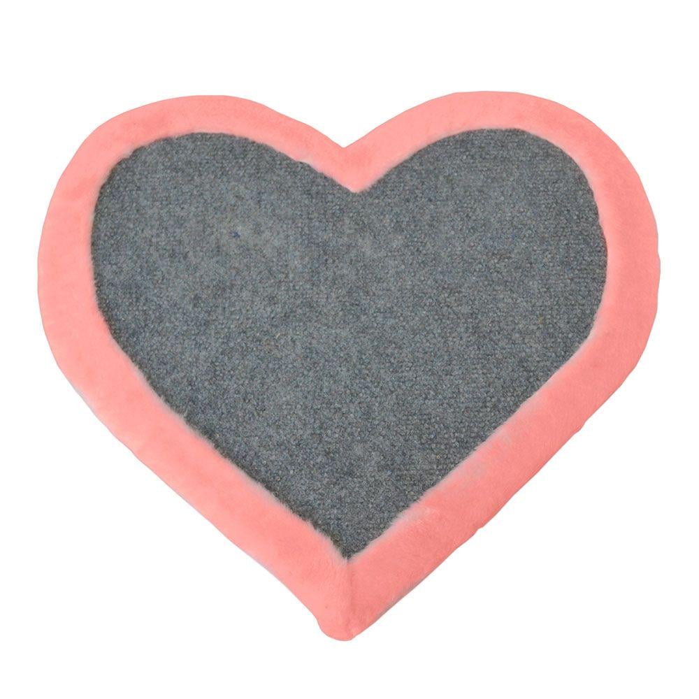 Драпак Лорі Валентинка 44х44 см Сірий/Рожевий (A-002738)