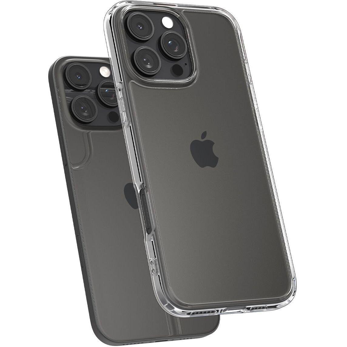 Чохол-накладка Spigen Ultra Hybrid Case for iPhone 16 Pro, Clear (ACS08121) - фото 7