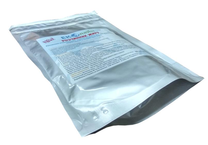 Біопрепарат для видалення жиру в жироуловлювачах Еколайн Розчинник жиру 320 г (11108) - фото 2 Біопрепарат для видалення жиру в жироуловлювачах Еколайн Розчинник жиру 320 г (11108) - фото 2