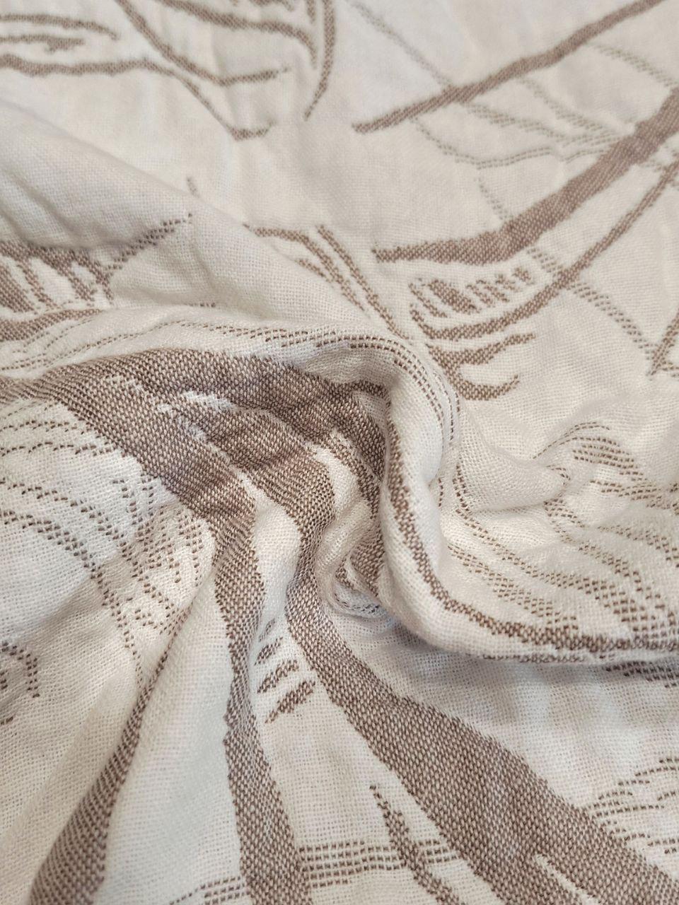 Покрывало муслиновое Malloory Home 150x200 см Бежевый (1244) - фото 6 Покрывало муслиновое Malloory Home 150x200 см Бежевый (1244) - фото 6