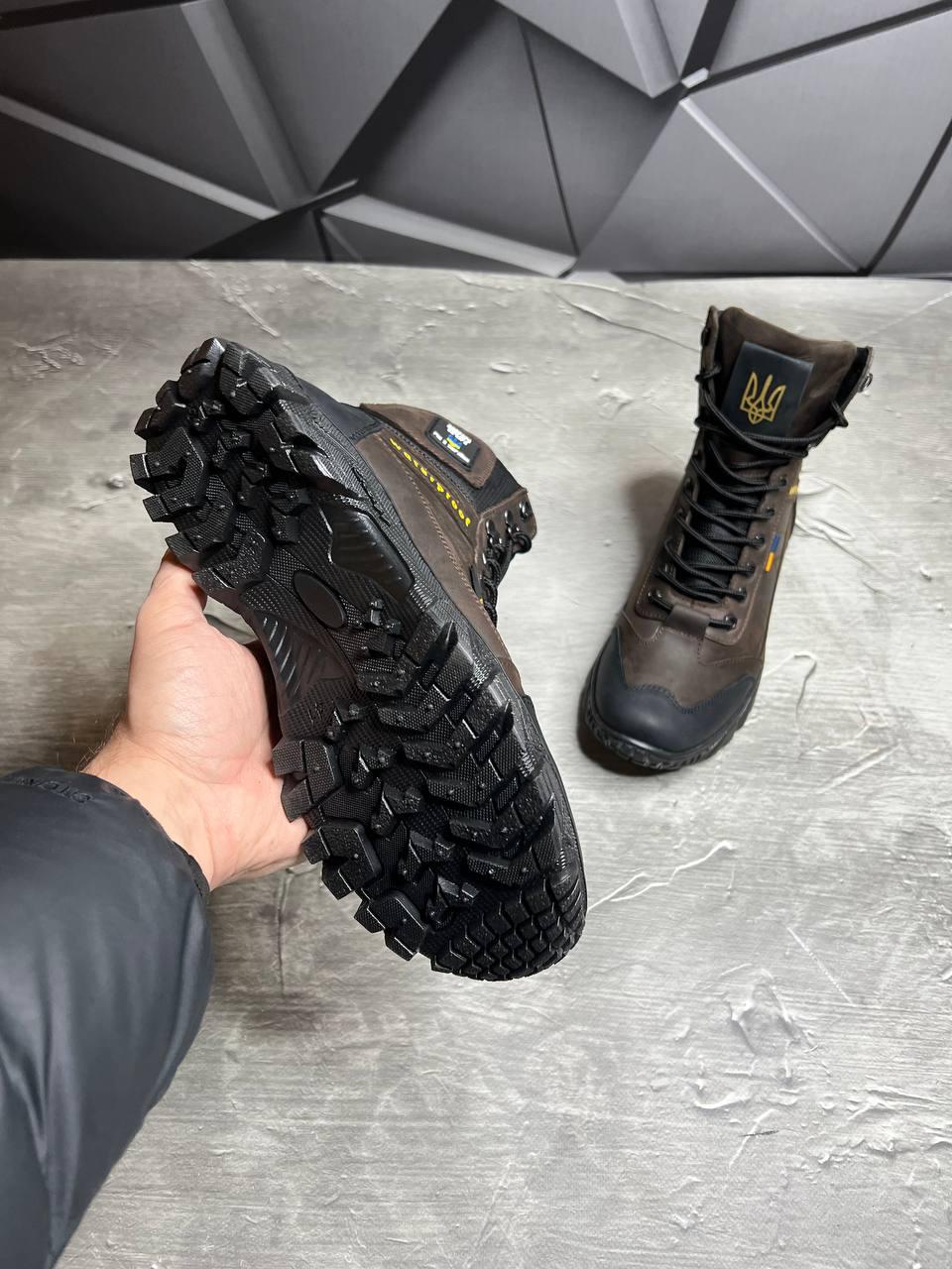 Берці зимові чоловічі з хутром р. 45 Brown - фото 9 Берці зимові чоловічі з хутром р. 45 Brown - фото 9