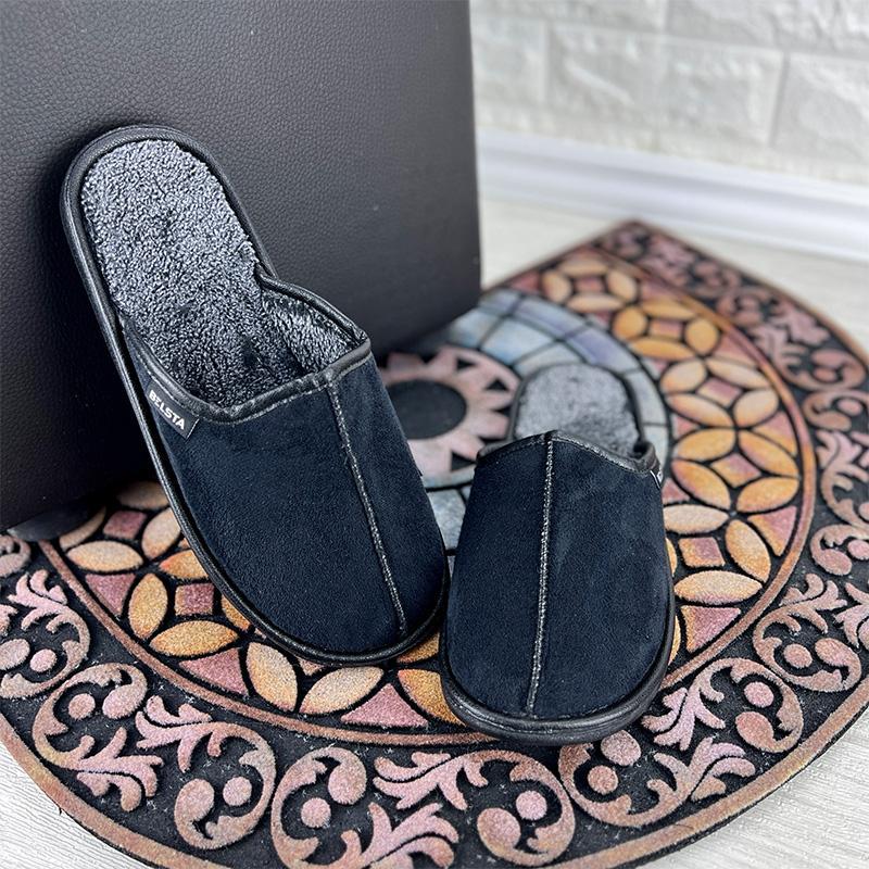 Домашні тапочки чоловічі БЕЛСТА VS-00430 26,5 см p. 41 Чорний (61211048)