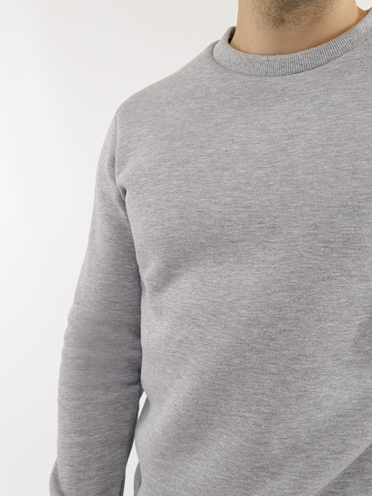 Свитшот мужской ЦБ-00222337 р. 44 Серый (SKT000914991) - фото 2 Свитшот мужской ЦБ-00222337 р. 44 Серый (SKT000914991) - фото 2