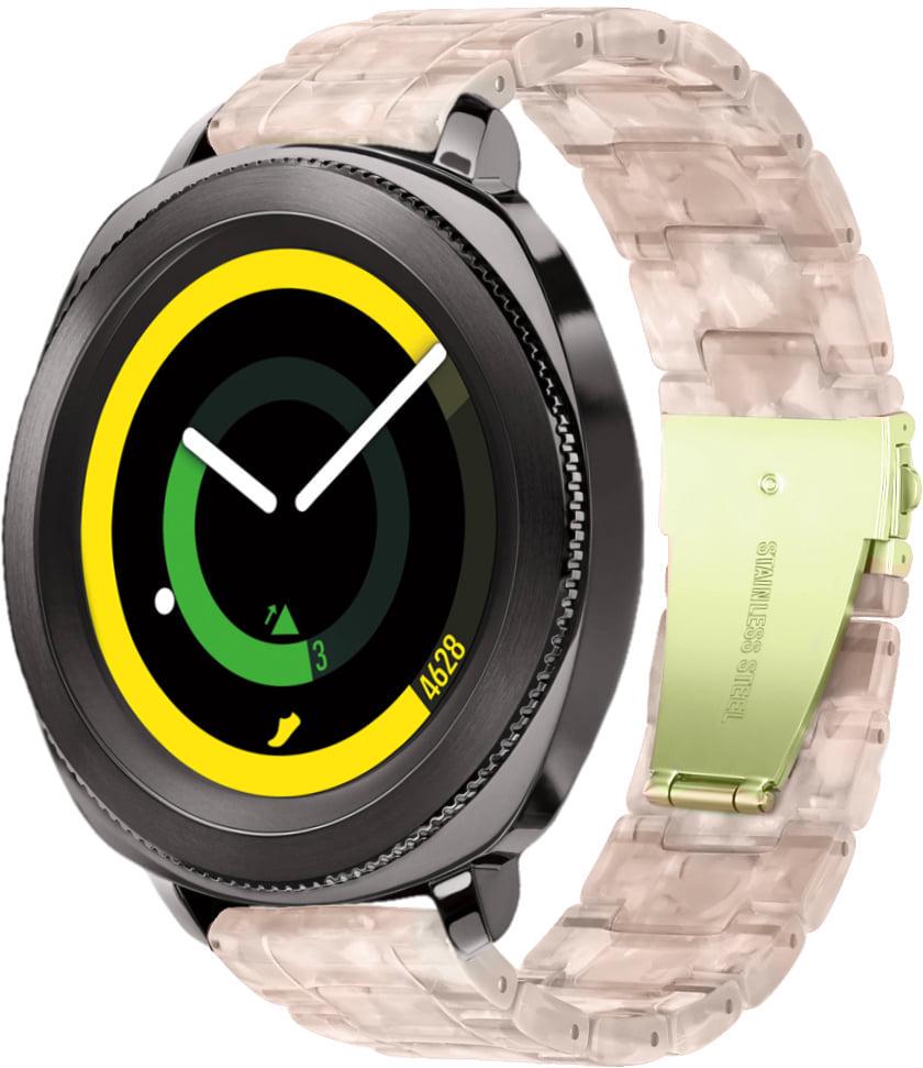 Ремешок из смолы Resin для смарт-часов Samsung Gear Sport Pink (28807-31)