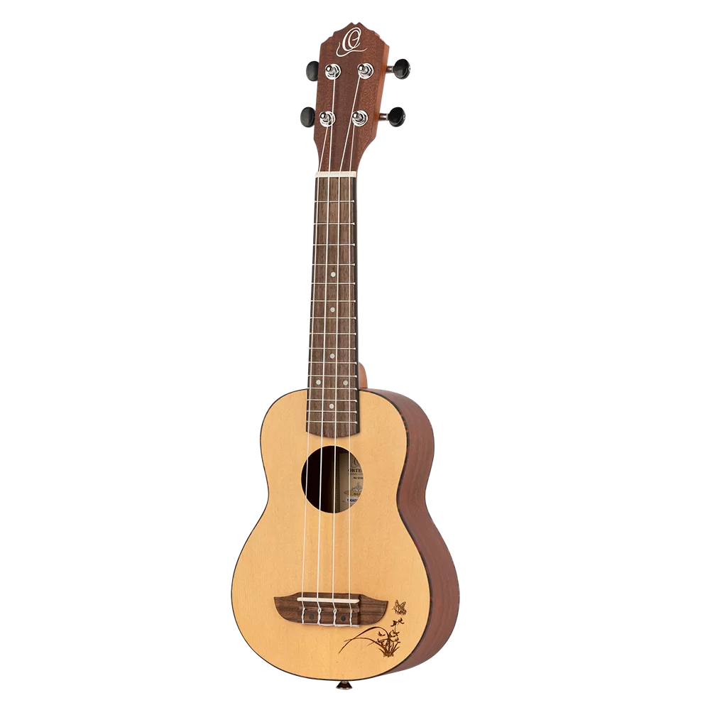 Укулеле Ortega Bonfire RU5-SO Soprano Ukulele Spruce/Sapele natural (122998) - фото 3