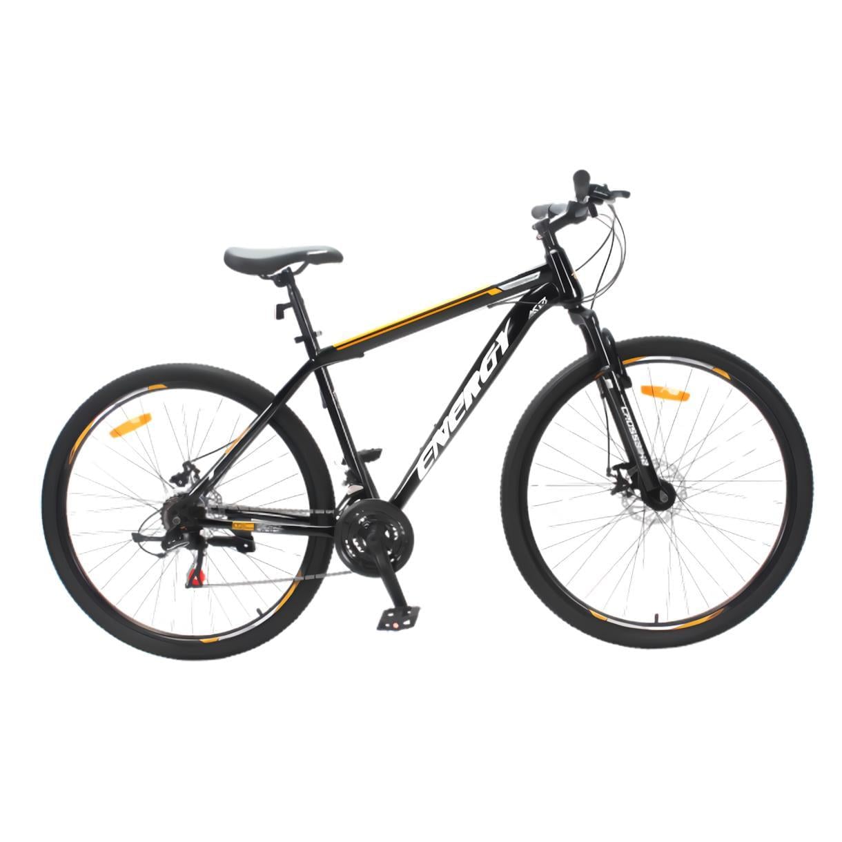 Велосипед CrossBike Energy 29" 19" Чорний/Помаранчевий (237) Велосипед CrossBike Energy 29" 19" Чорний/Помаранчевий (237)