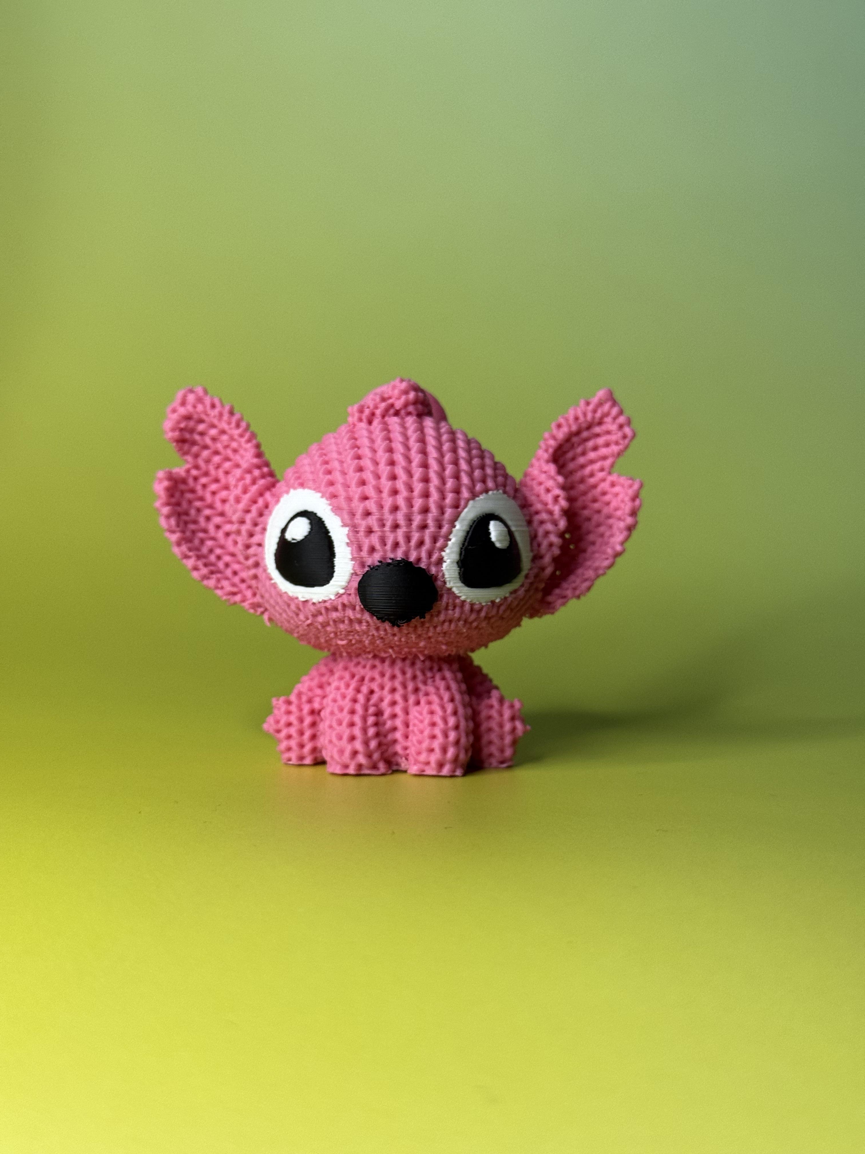 Детская игровая фигурка Стич Розовый