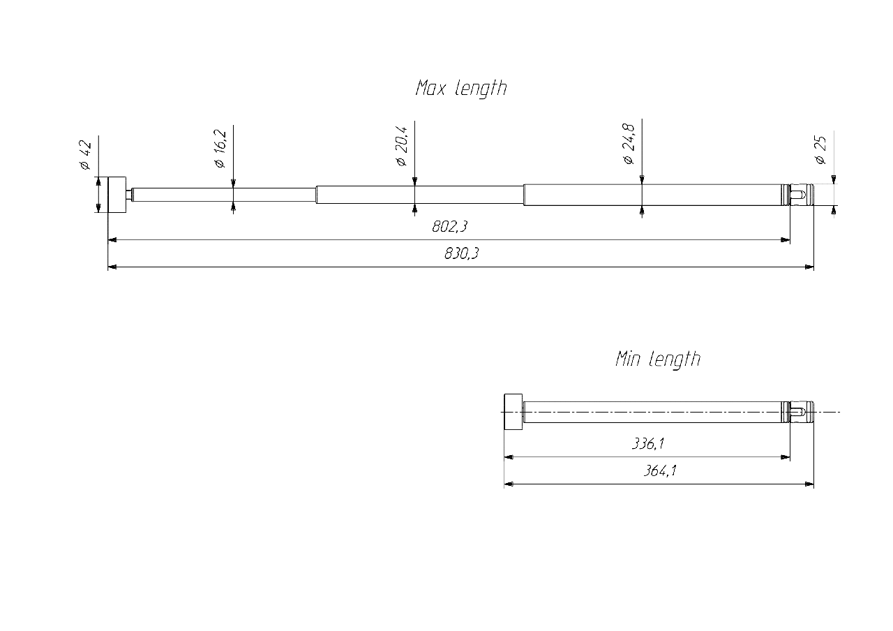 Телескопічні ніжки Borika FASTen Tm800 для модульних столів Tm755-1 та Tm1000-1 L-800 мм (01.07.010.01.04) - фото 2 Телескопічні ніжки Borika FASTen Tm800 для модульних столів Tm755-1 та Tm1000-1 L-800 мм (01.07.010.01.04) - фото 2