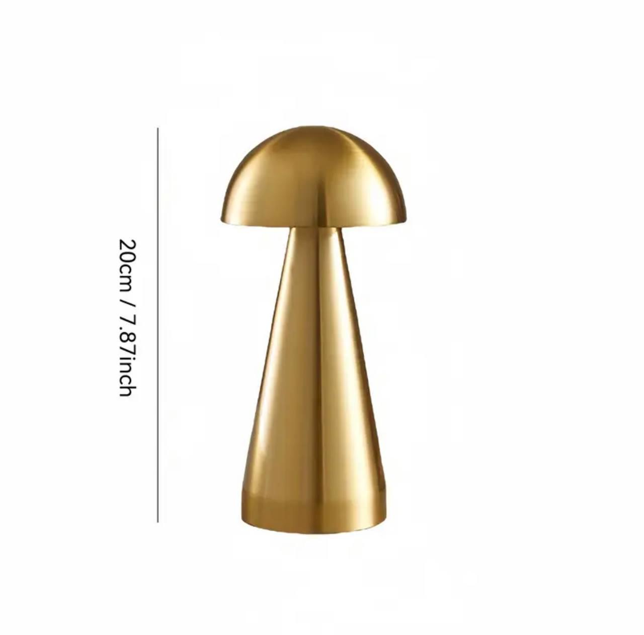 Настольная лампа аккумуляторная Zilini 09 Золотой (23885409) - фото 2 Настольная лампа аккумуляторная Zilini 09 Золотой (23885409) - фото 2