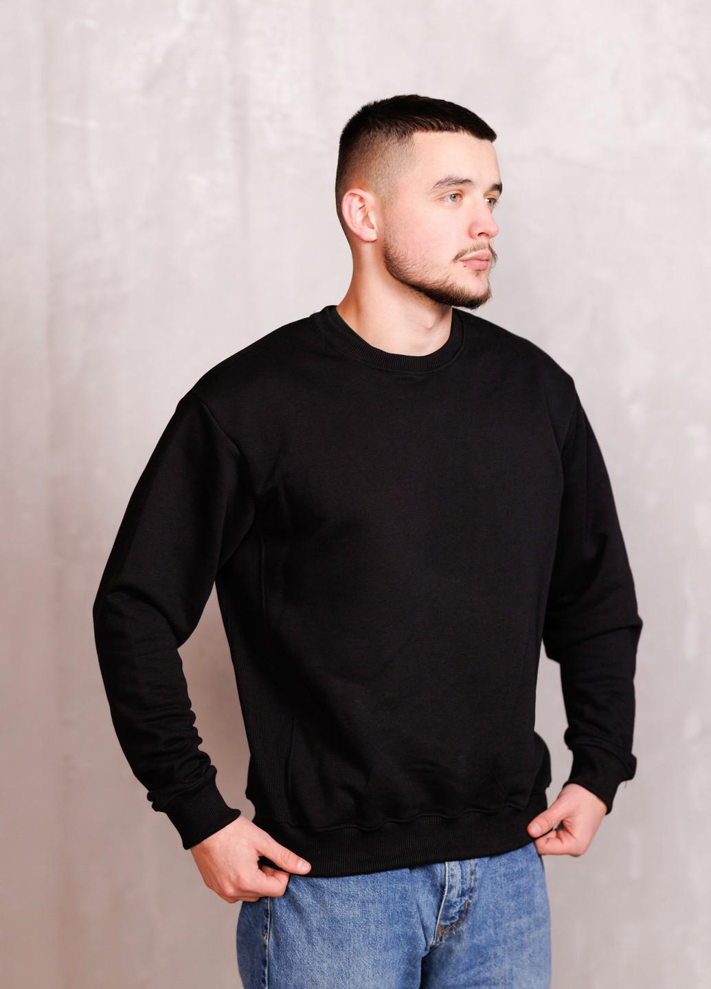 Свитшот мужской Наталюкс 2XL Черный (3714553290951) - фото 2 Свитшот мужской Наталюкс 2XL Черный (3714553290951) - фото 2