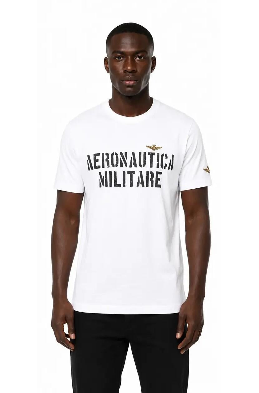 Футболка мужская Aeronautica Militare AM-16623WT XL