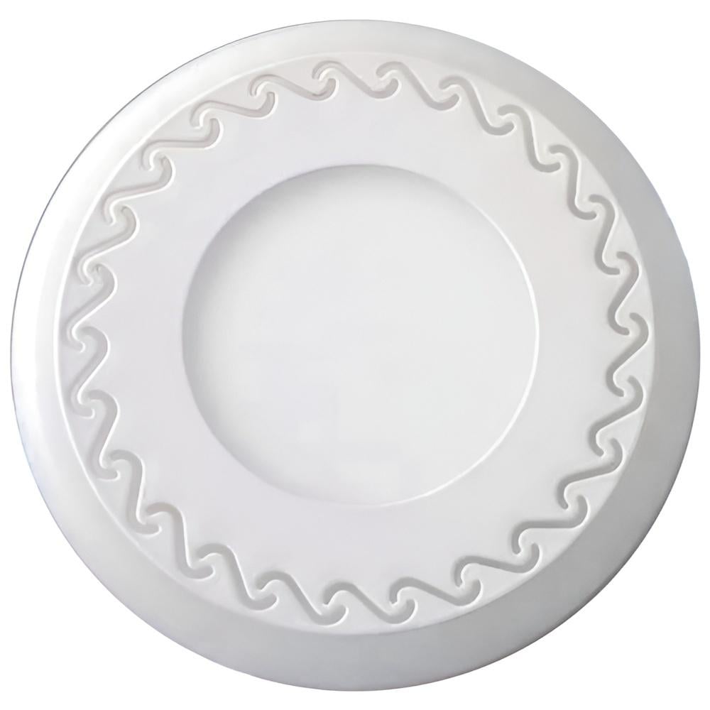 Панель LED Lemanso Завитки 3W+3W 350Lm 4500K с красной подсветкой (LM534)