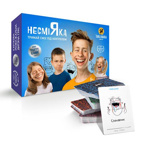 Настільна гра Така Мака Несміяка Дитяча Різнокольоровий (SR-113-N-628)
