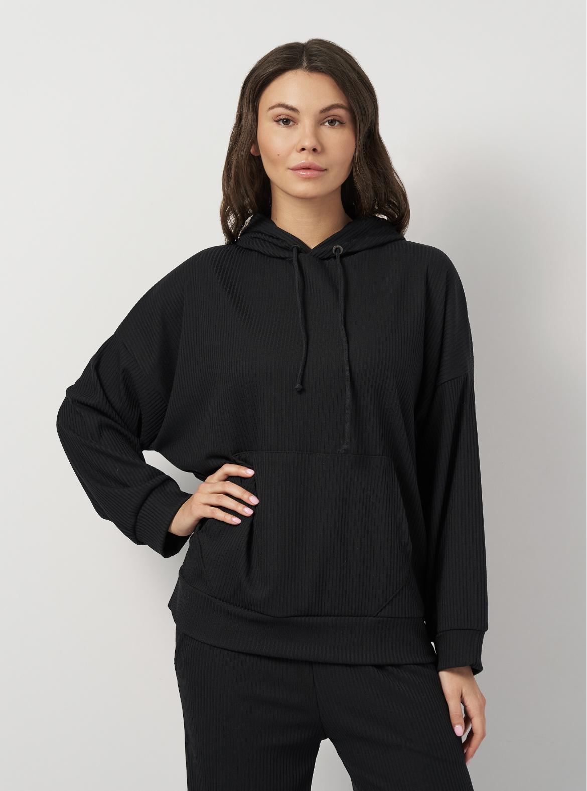 Костюм в рубчик женский лали р. 54 Черный (2285640784) - фото 5 Костюм в рубчик женский лали р. 54 Черный (2285640784) - фото 5