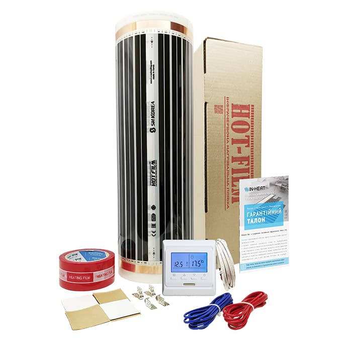 Нагревательная пленка Korea Heating комплект 1 кв.м 220 Вт (KF001)