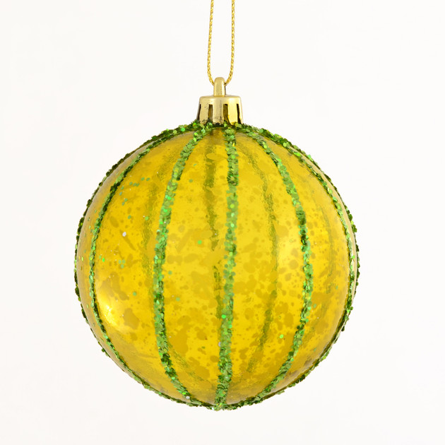 Новогодняя игрушка на елку Мускари 8 см Золотой (TY-5-R-392)