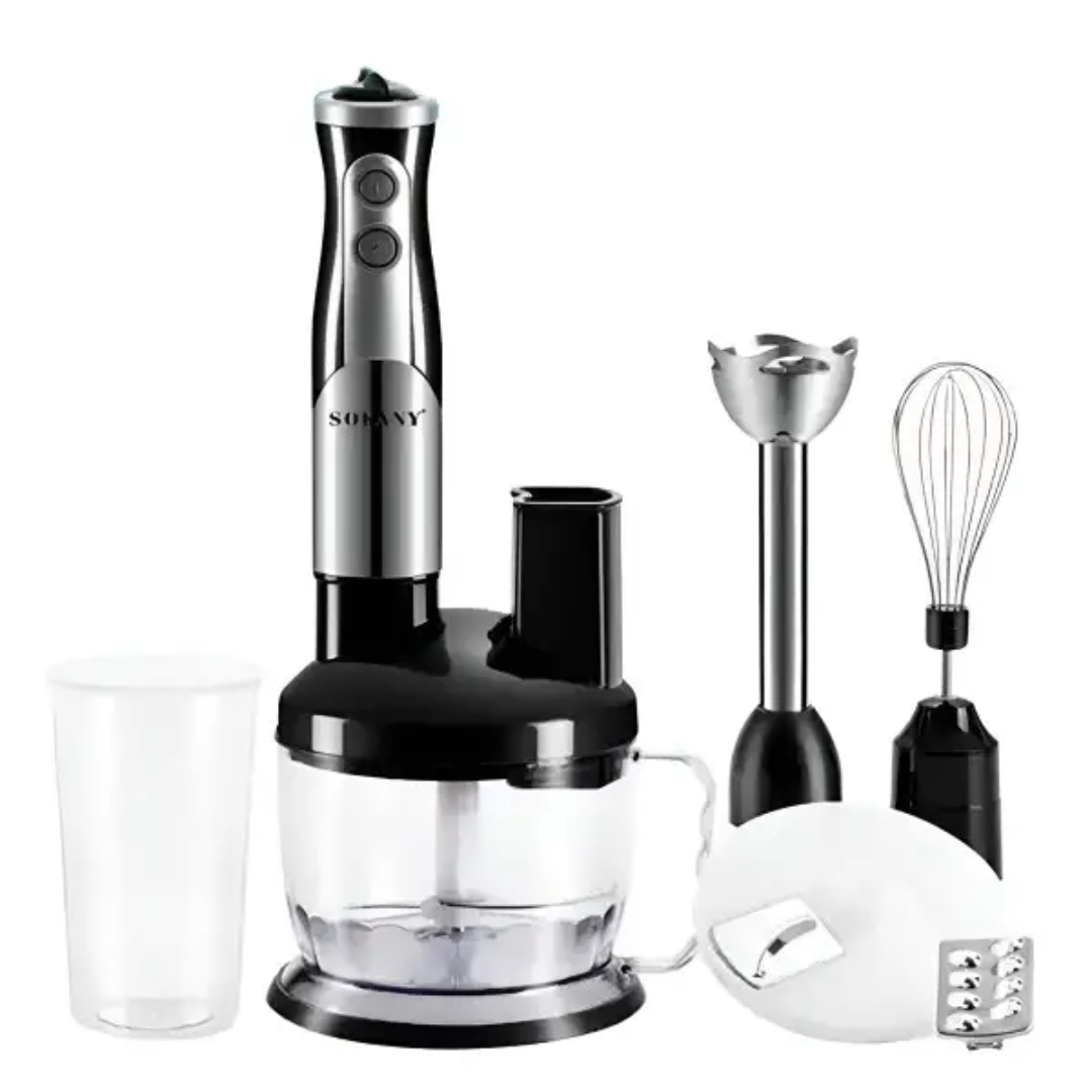 Кухонный комбайн Sokany SM-5011-8 многофункциональный Черный (SK50118-1) Кухонный комбайн Sokany SM-5011-8 многофункциональный Черный (SK50118-1)