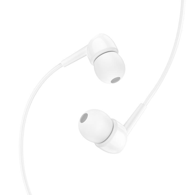 Наушники HOCO celestial universal earphones with microphone M99 White (557919) Наушники HOCO celestial universal earphones with microphone M99 White (557919)