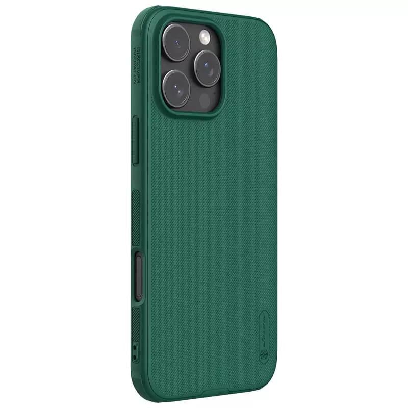 Протиударний Чохол Nillkin Matte Pro для Apple iPhone 16 Pro Deep Green