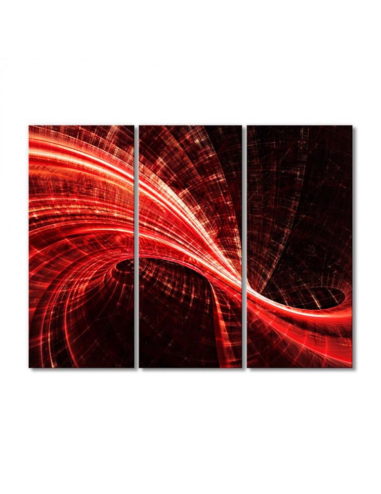 Картина модульная Петля времени 3 модуля 120x180 см