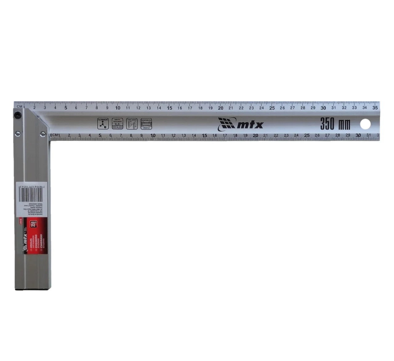 Угольник алюминиевый литой МТХ 350 мм (47846)
