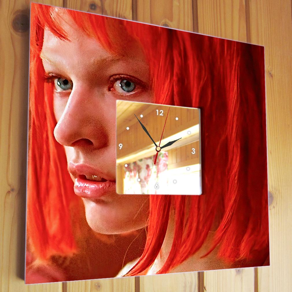 Часы Фильм ''Пятый элемент" Лилу Даллас 260x260 мм (C04642) - фото 2 Часы Фильм ''Пятый элемент" Лилу Даллас 260x260 мм (C04642) - фото 2