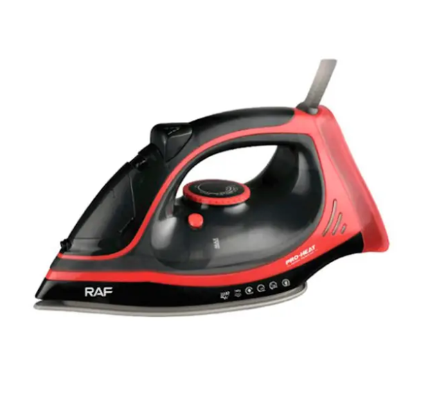 Утюг паровой RAF R.1250B с керамической подошвой Красный