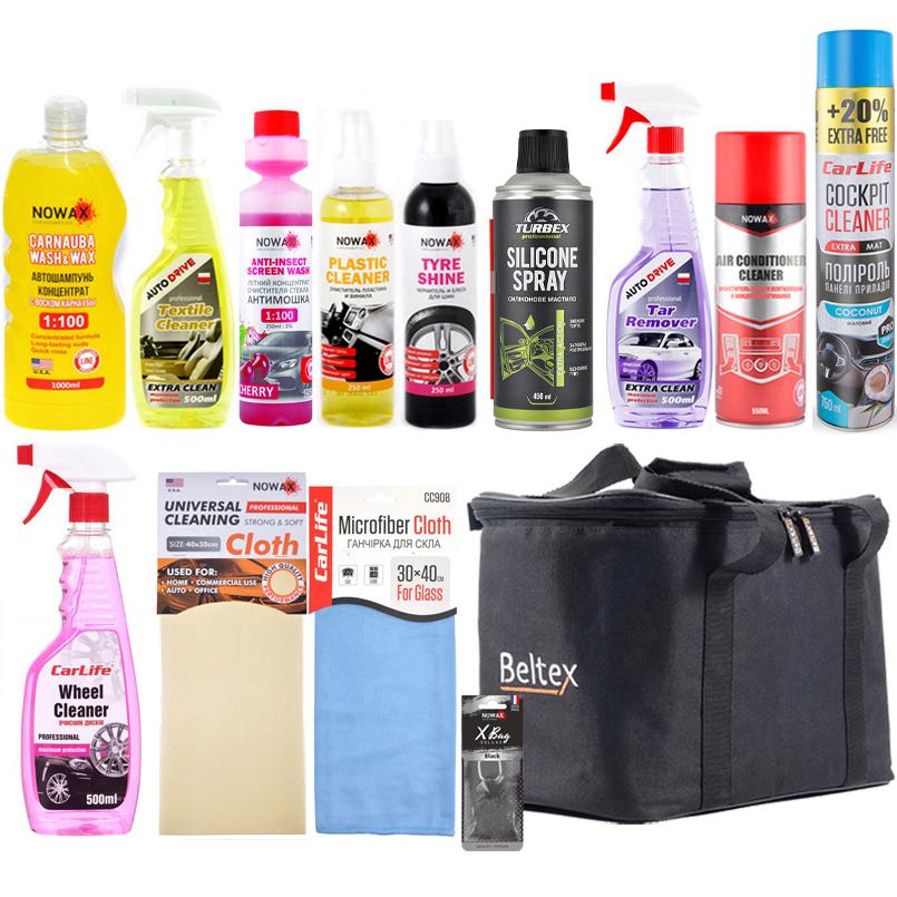 Набор по уходу за авто Nowax в органайзере (na_50)