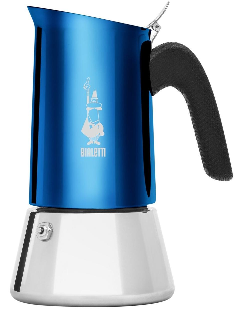 Гейзерна кавоварка Bialetti Venus BLUE Induzione 6 чашек 235 мл (0007275)