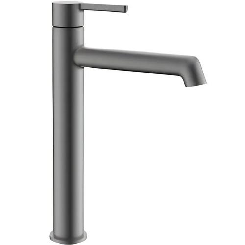 Смеситель для умывальника KOER KB-11029-07 KR5496 высокий однорычажный Графит (271413)