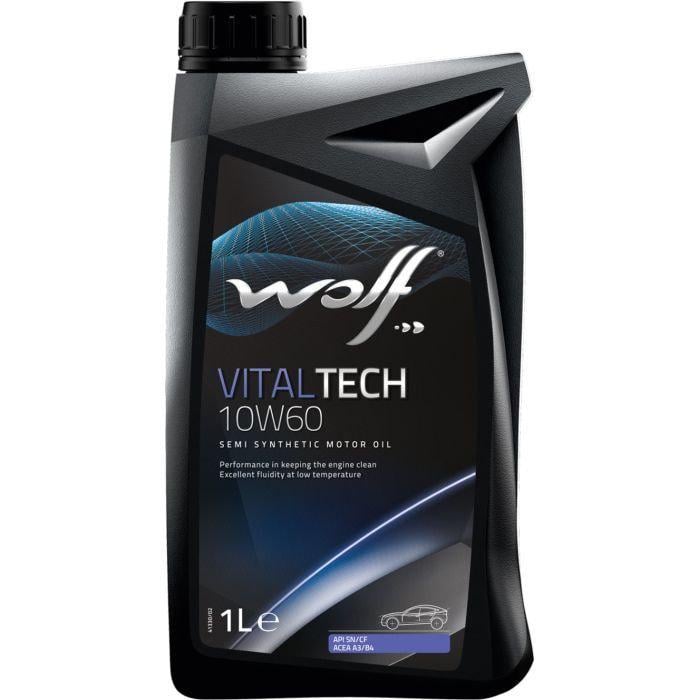 Моторное масло WOLF VitalTech A3/B4 SN/CF 10W-60 1 л (8314827)