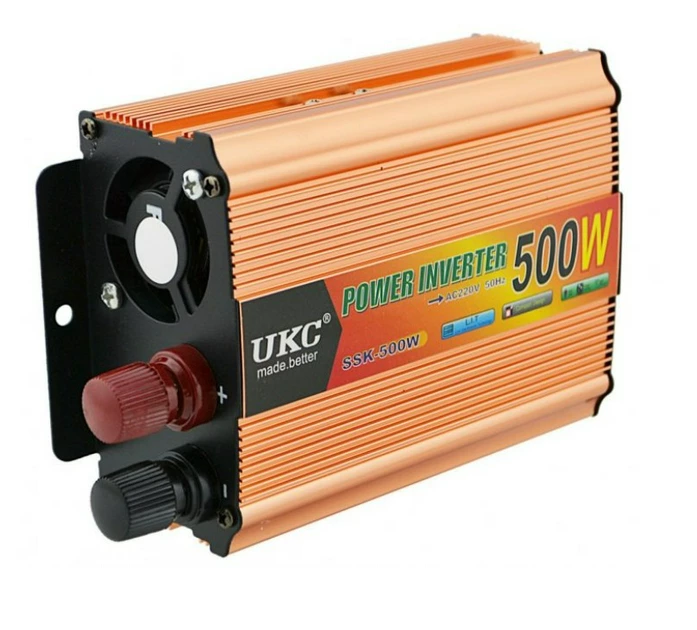 Автомобильный инвертор UKC 500W AC/DC 12-220 V - фото 6