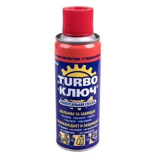 Мастило універсальне Turbo WD40 ключ 100 мл (1154)